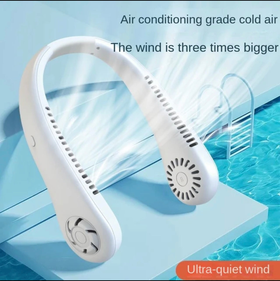 Neck Fan - white
