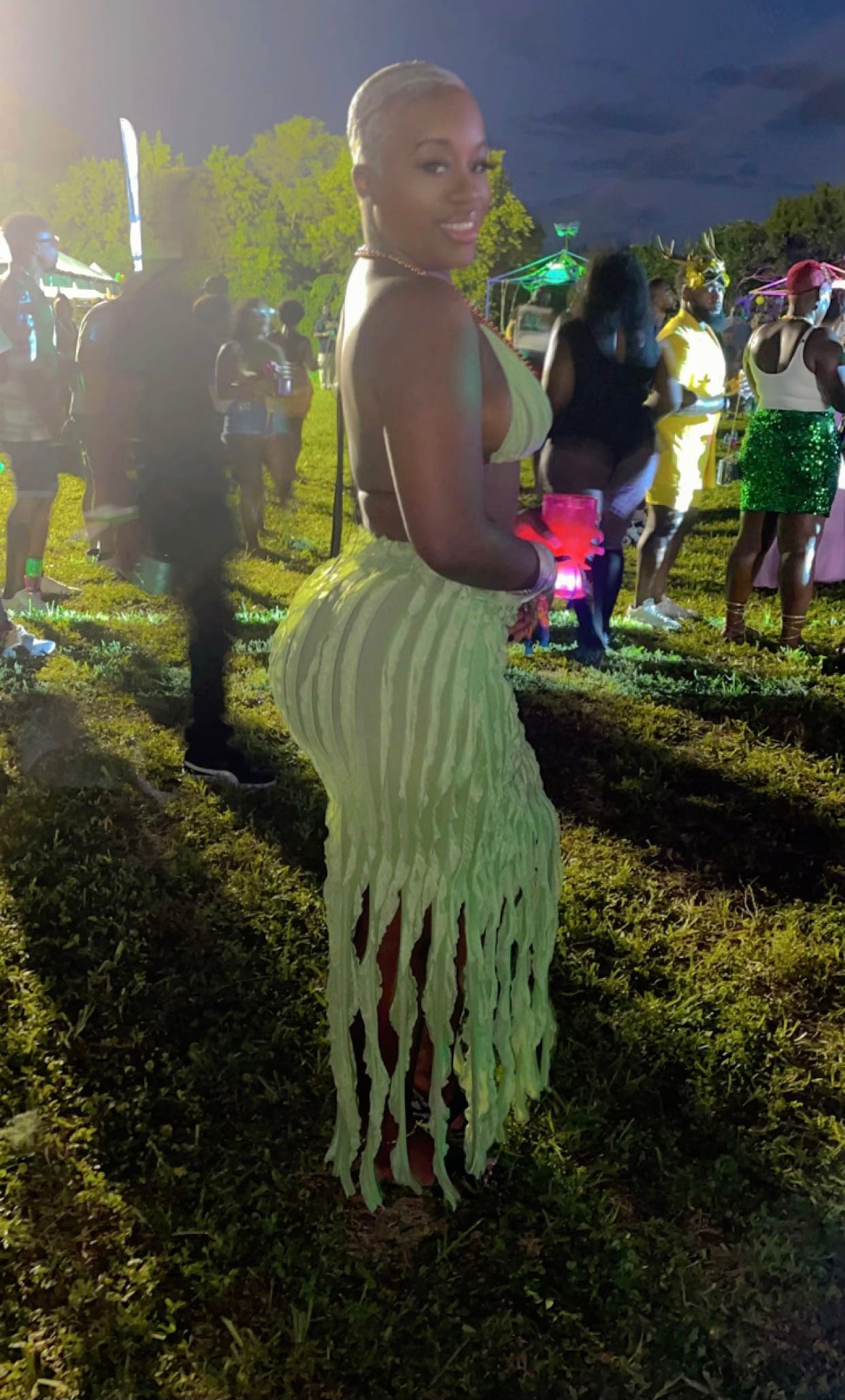 Come Find Me Skirt Set - Green