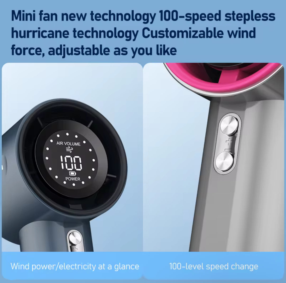 Turbo Handheld Fan