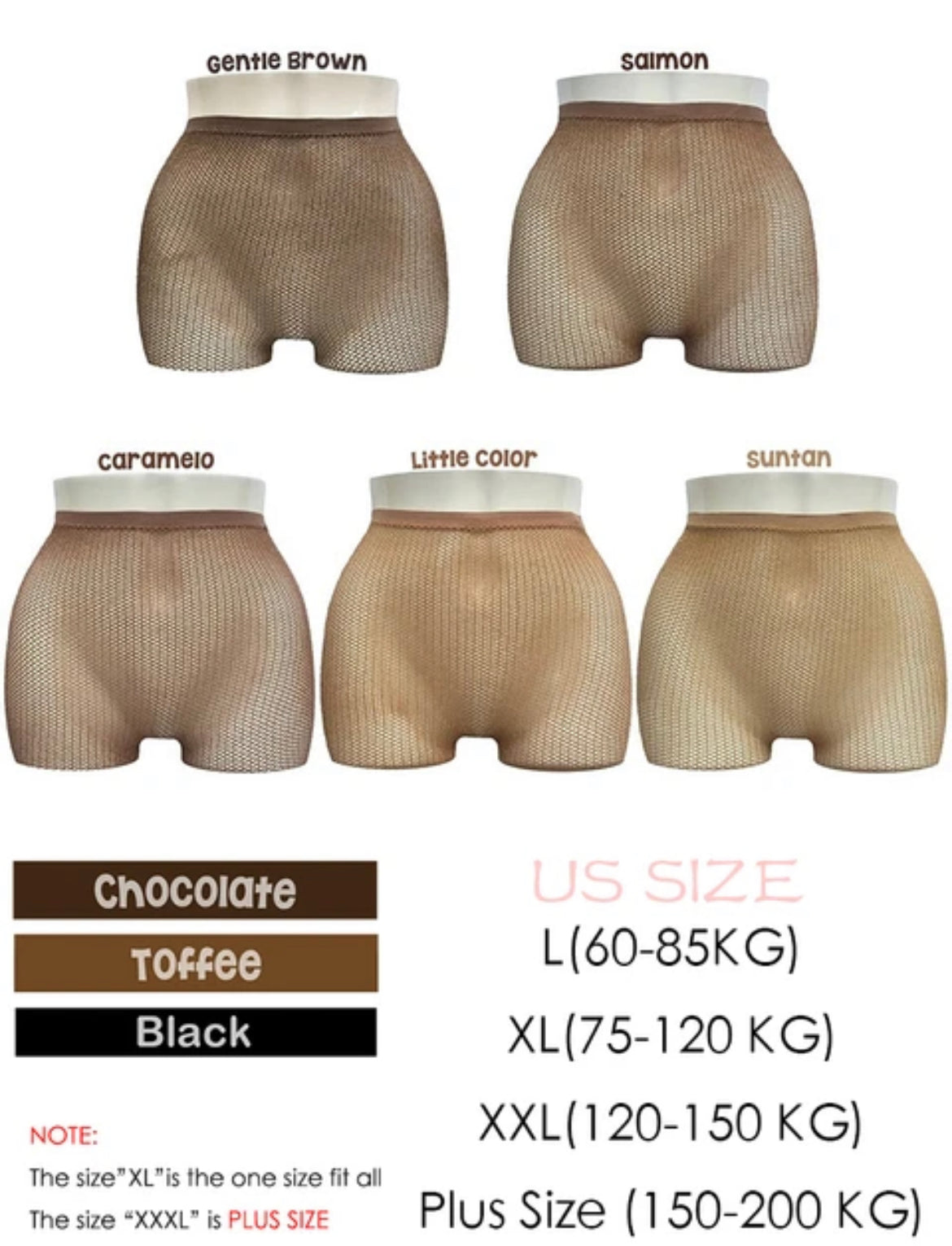 Plus Size Chocolate Glitter Stocking