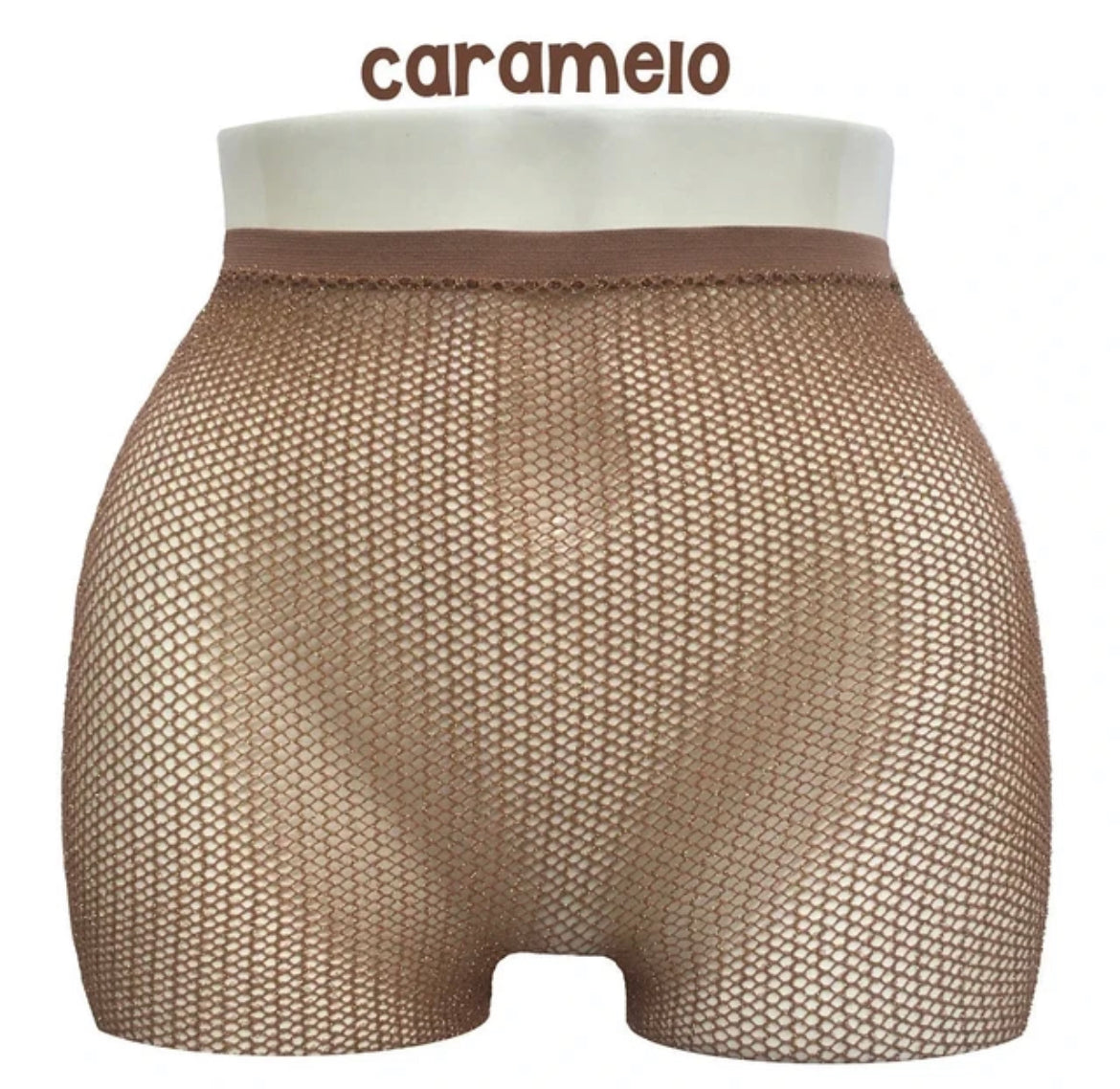 Plus Size Carmelo Glitter Stocking