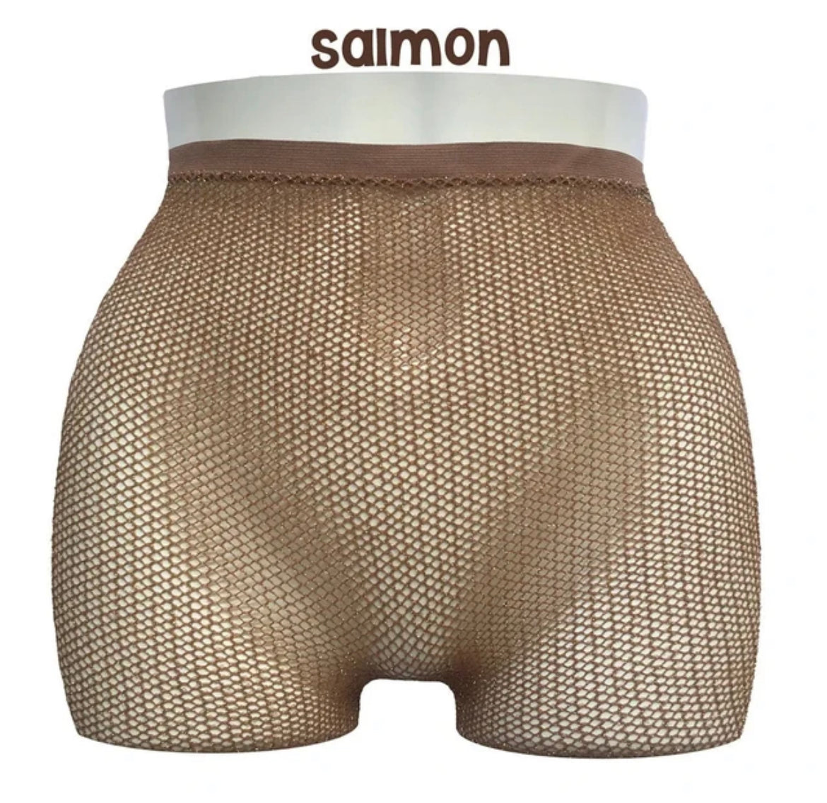 High Waist Glitter Stocking- Plus Size