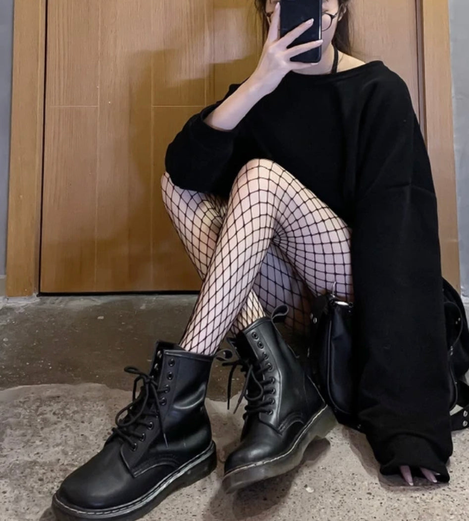 Fishnet Black Stockings