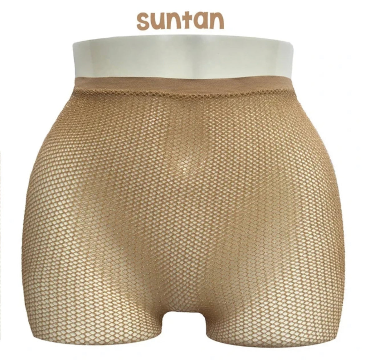High Waist Glitter Stocking- Plus Size