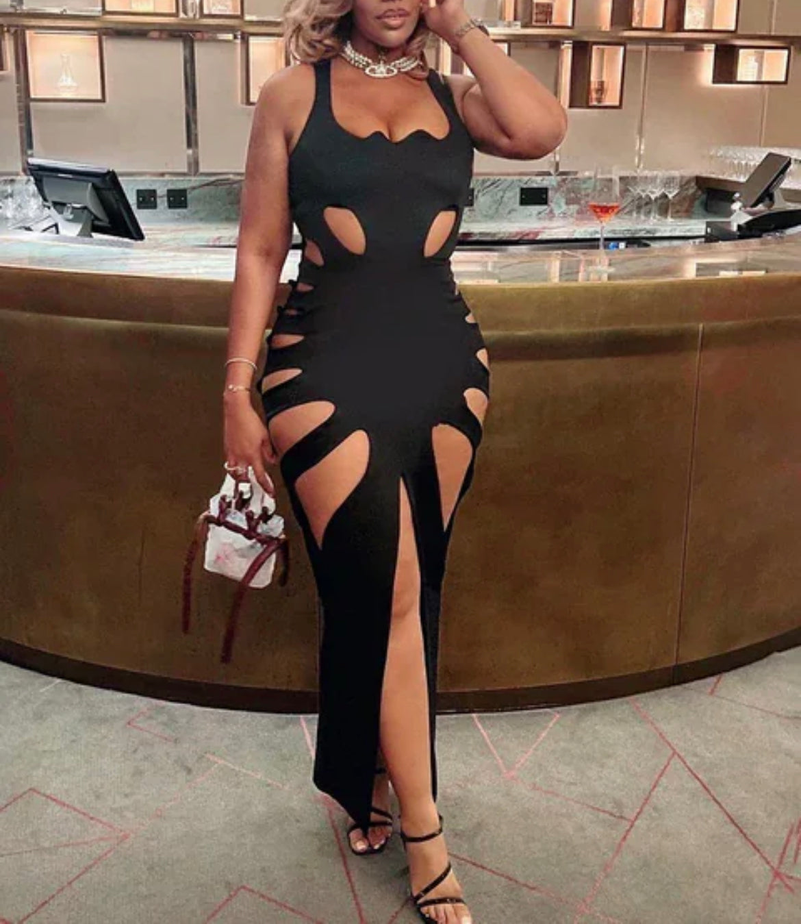 Dangerous Maxi Dress - Black
