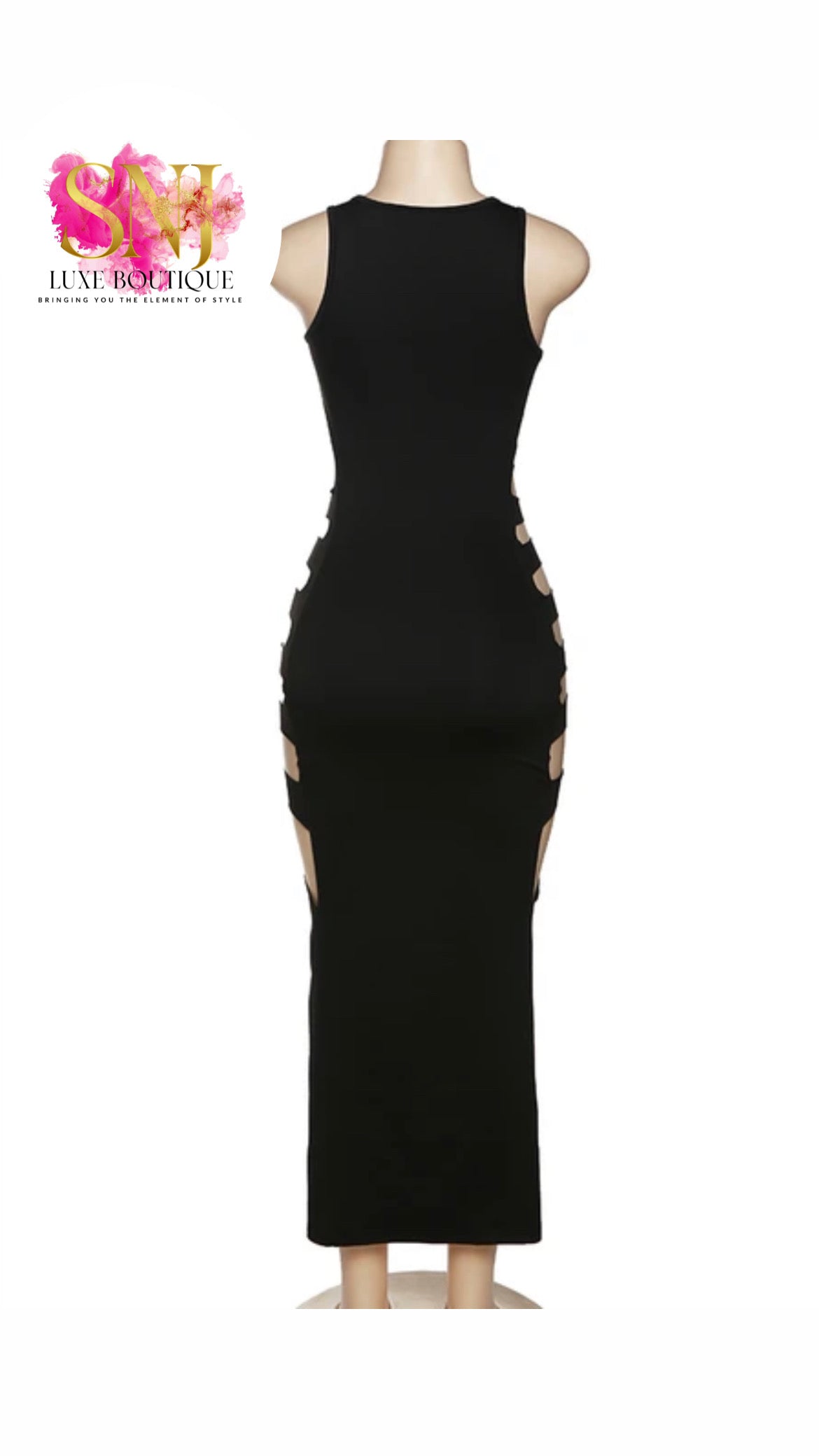 Dangerous Maxi Dress - Black